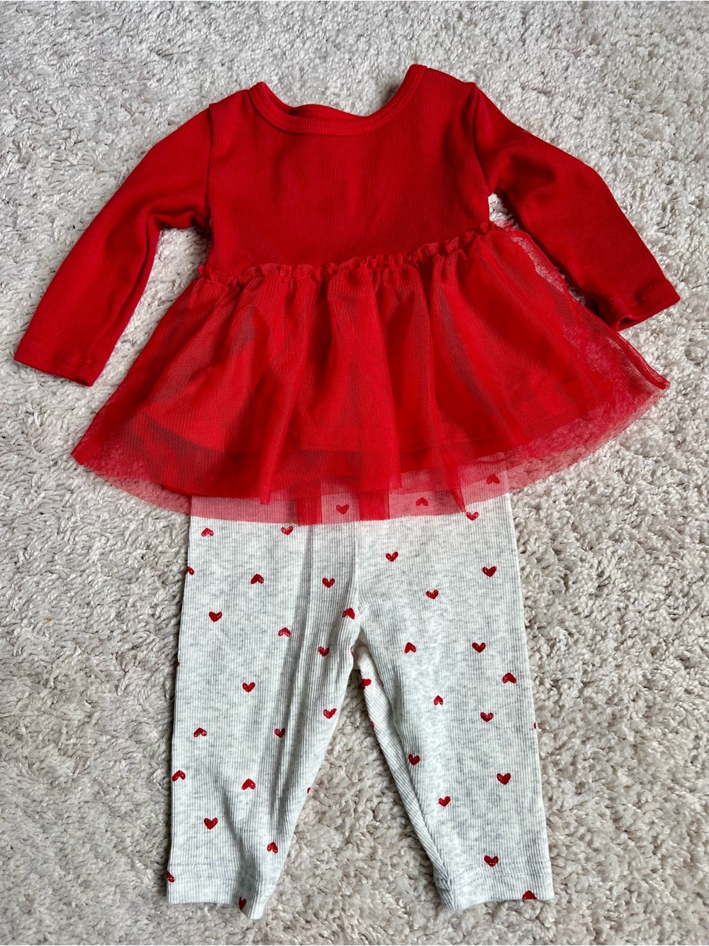 Carter’s Baby Girl Hearts Outfit